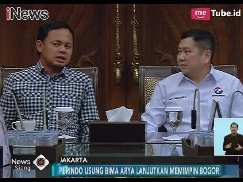 Berpengalaman Membangun Bogor, Perindo Dukung Bima Arya Maju Dalam Pilkada - iNews Siang 10/01