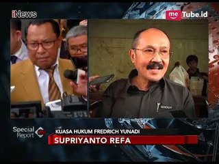 Peradi Minta Pemeriksaan Fredrich Ditunda, Terkait Kode Etik Profesi - Special Report 12/01