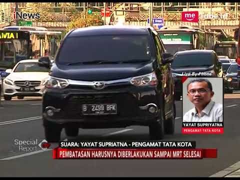 Pengamat Tata Kota: Pencabutan Larangan Motor Harusnya Tunggu MRT Selesai - Special Report 11/01