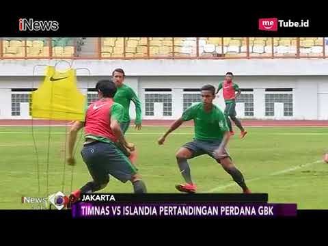 Perdana di GBK, Inilah Harga Tiket Indonesia VS Islandia - iNews Sore 13/01