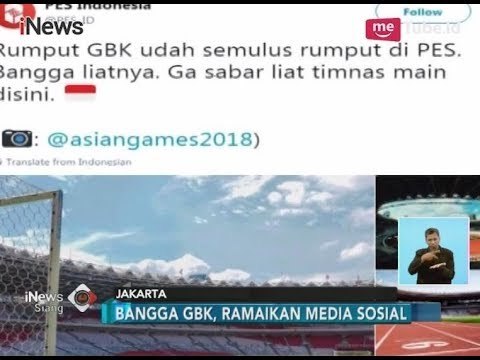 Wajah Baru Stadion GBK Ramai Diperbincangkan di Media Sosial - iNews Siang 14/01