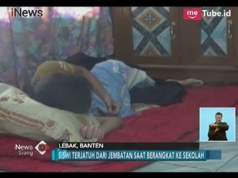 Akibat Jembatan Rapuh Seorang Siswi Jatuh dari Ketinggian 3 Meter - iNews Siang 14/01
