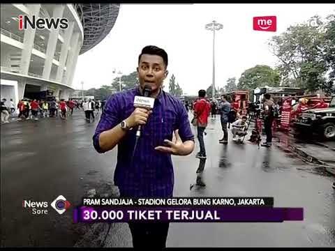 Meski Diguyur Hujan, Jumlah Penonton Indonesia VS Islandia Tetap Ramai - iNews Sore 14/01