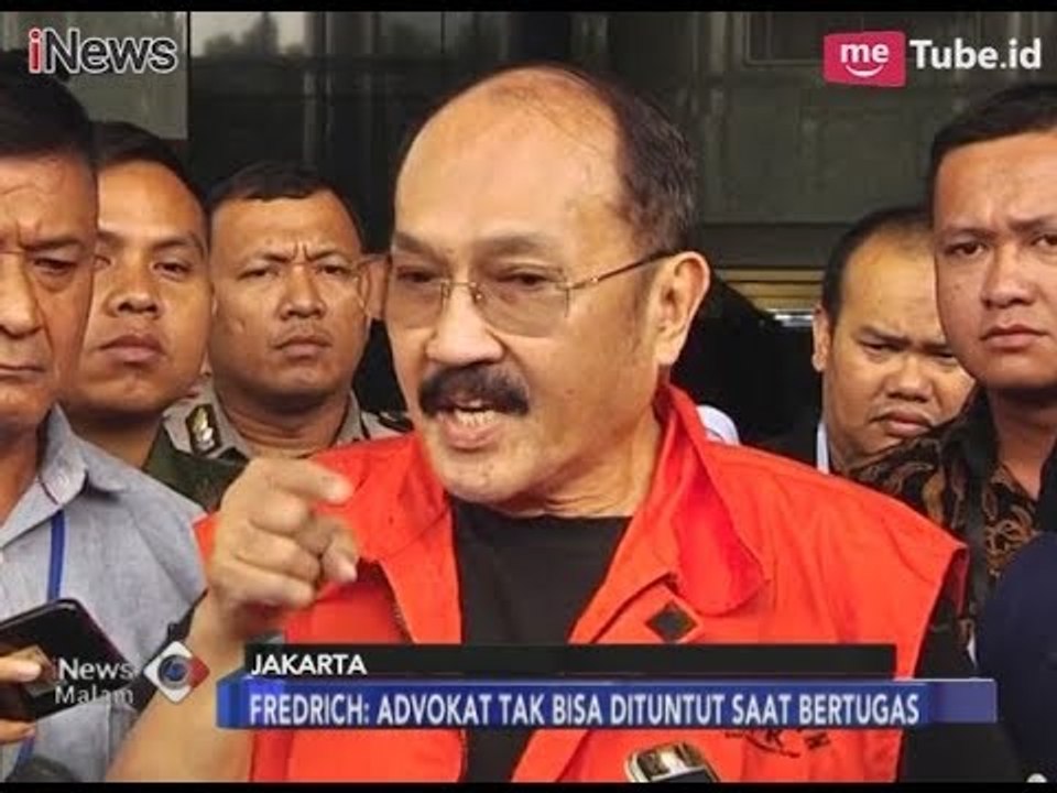 Resmi Ditahan, Fredrich : Saya Dibumihanguskan KPK! - iNews Malam 13/01