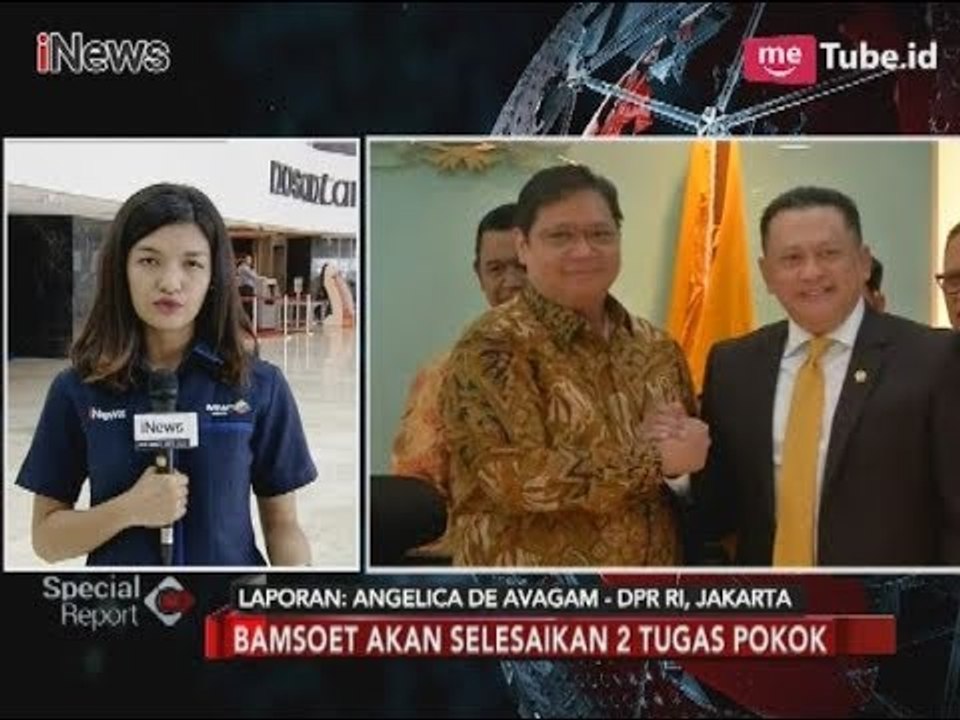 Ditunjuk Jadi Ketua DPR, Inilah Dua Tugas Pokok Bambang Soesatyo - Special Report 15/01