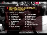 Berikut 77 Nama Korban Runtuhnya Selasar Gedung Bursa Efek Indonesia - iNews Malam 15/01