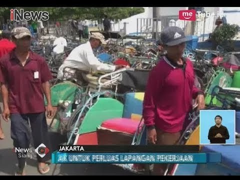 Perluas Lapangan Pekerjaan, Anies Baswedan Akan Berlakukan Trasnportasi Becak - iNews Siang 17/01