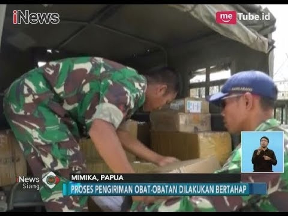Wabah Campak, TNI Kirim 800 Kg Obat-obatan ke Asmat - iNews Siang 17/01
