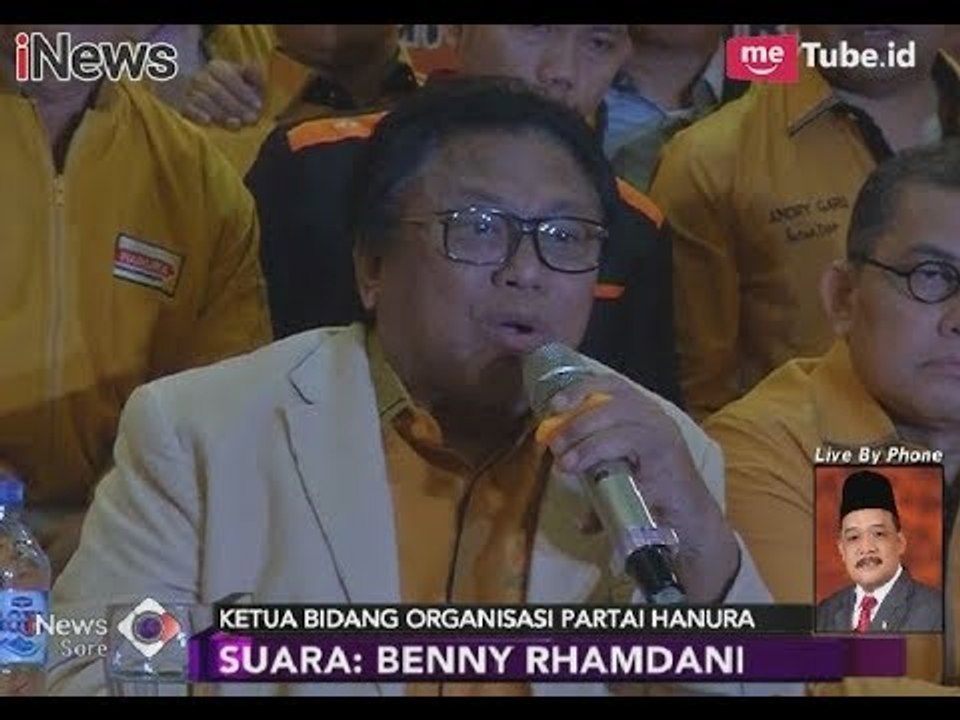 Ketua Bidang Organisasi Anggap Kader Daerah Tuduh Secara Keji Ketum Hanura - iNews Sore 16/01