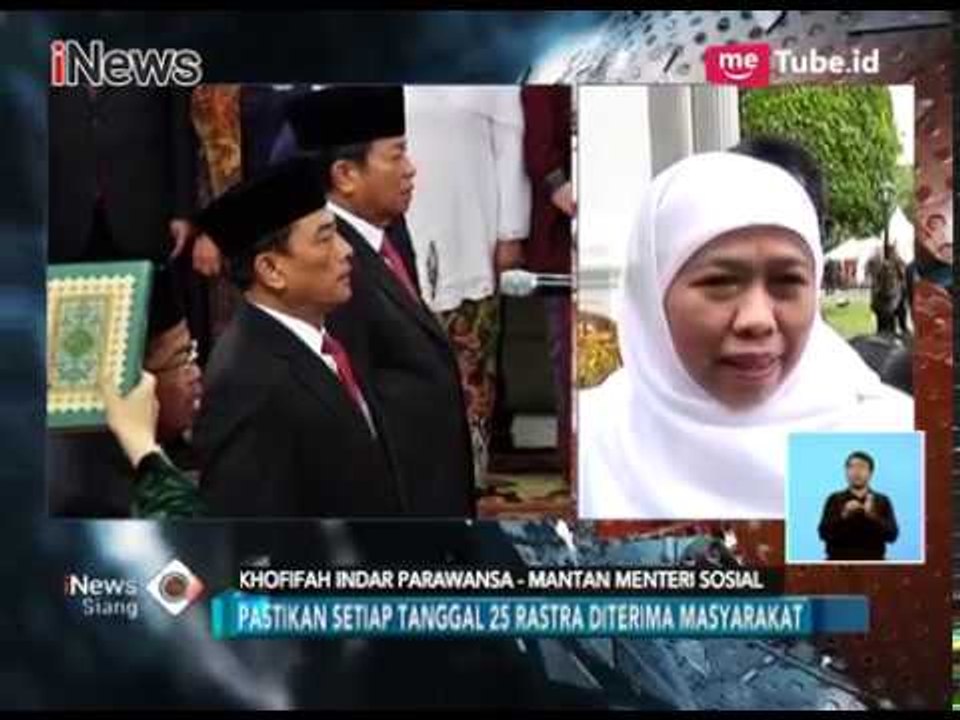 Khofifah Berharap Idrus Marham Lanjutkan Kinerja yang Sudah Dicapai - iNews Siang 17/01