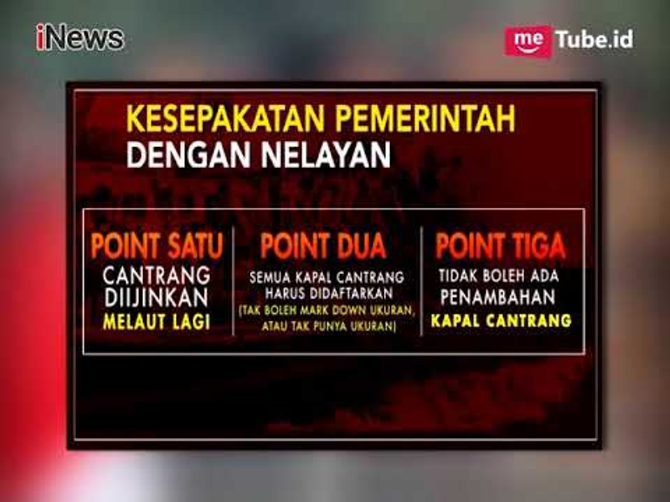 Cantrang Dibolehkan Lagi, Berikut Poin-poin Kesepakatannya - iNews Malam 17/01
