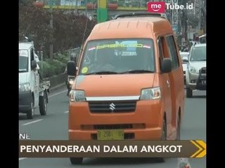Waspada!! 2 Pelajar di Kota Depok Disandra & Ditodong Pria di Dalam Angkot - Police Line 17/01