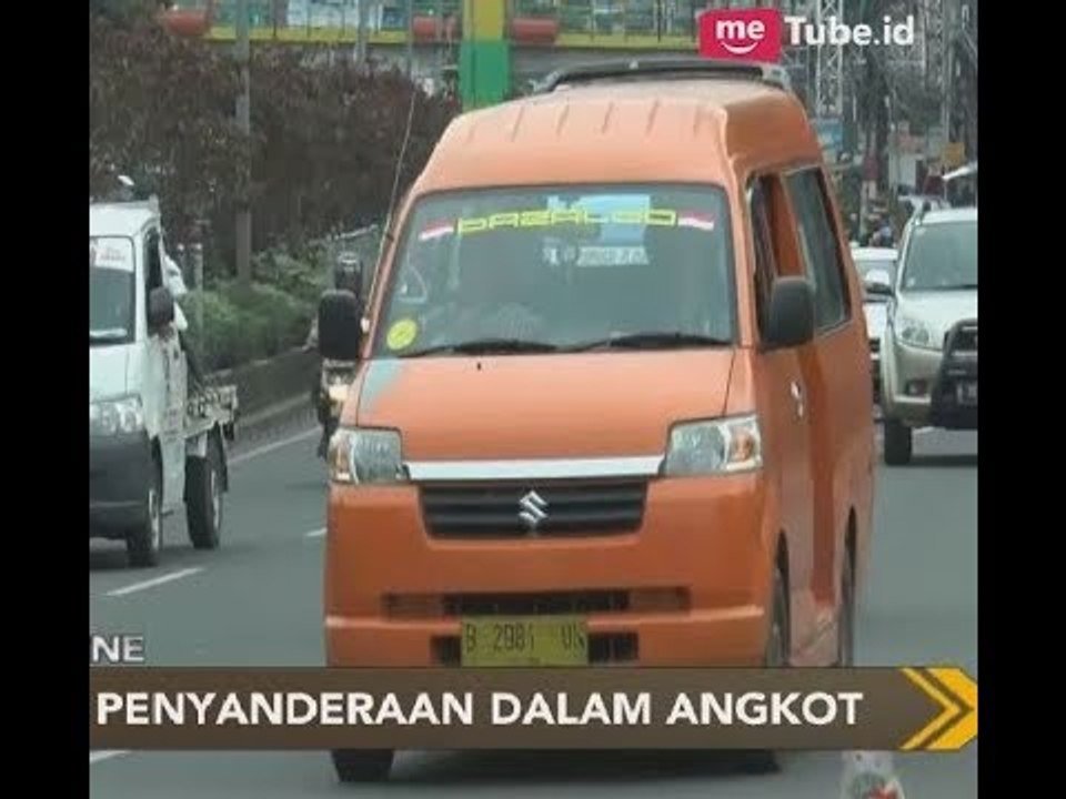 Waspada!! 2 Pelajar di Kota Depok Disandra & Ditodong Pria di Dalam Angkot - Police Line 17/01