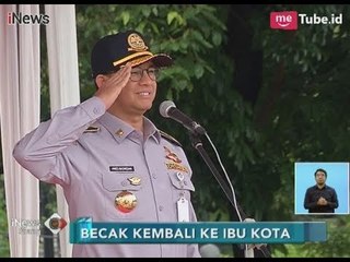 Alasan Anies Ngotot Ingin Operasikan Lagi Becak di Jakarta - iNews Siang 18/01