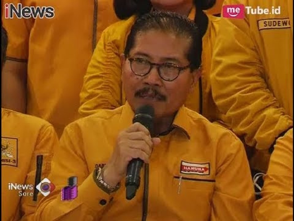 Hanura Pecah, Munaslub Kubu Ambhara Ganti Oesman Sapta Odang Dengan Daryatmo - iNews Sore 18/01