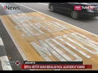 下载视频: Jalur Khusus Motor di Thamrin Harus Dipatuhi Pengendara Lalu Lintas - Special Report 19/01