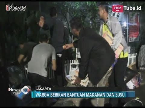 Pencari Suaka Tarlantar di Trotoar, Warga Bagikan Makanan dan Susu - iNews Pagi 20/01