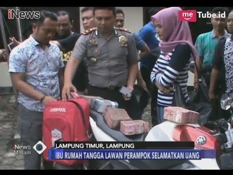 Hebat!! Lawan Perampok, Ibu Rumah Tangga Berhasil Selamatkan Uang Rp 450 Juta - iNews Malam 19/01