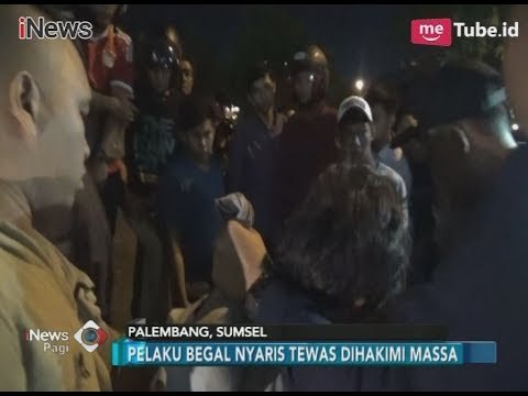 Geram Aksi Begal, Pelaku Dihakimi Massa Hingga Nyaris Tewas - iNews Pagi 20/01