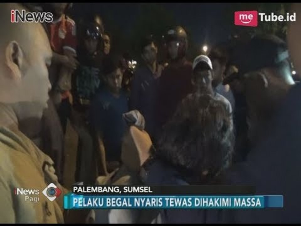 Geram Aksi Begal, Pelaku Dihakimi Massa Hingga Nyaris Tewas - iNews Pagi 20/01