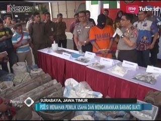 Polda Jatim Bongkar Home Industry Merkuri Ilegal - iNews Pagi 20/01