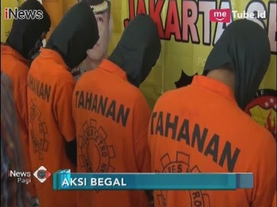 4 Pelaku Spesialis Begal Dibekuk Polisi - iNews Pagi 21/01