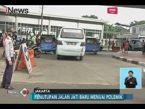 Pemprov DKI Jakarta Evaluasi Penertiban Jalan Jati Baru, Tanah Abang - iNews Siang 05/03