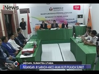 Bawaslu Batalkan Keputusan, JR saragih-Ance Akan Ikut Pilkada Sumut - iNews Malam 03/03