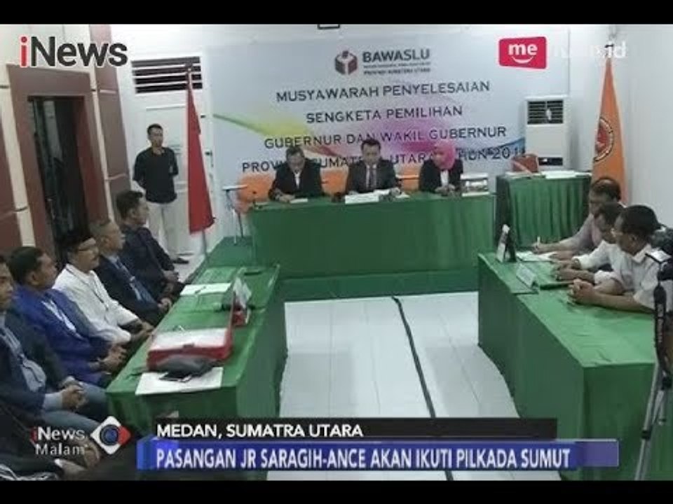 Bawaslu Batalkan Keputusan, JR saragih-Ance Akan Ikut Pilkada Sumut - iNews Malam 03/03