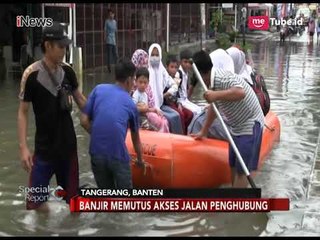 下载视频: Terendam Banjir, Akses Jalan Penghubung Kota Tangerang Terputus - Special Report 05/03