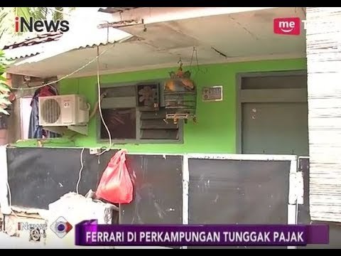 Berada di Perkampungan, Sebuah Ferrari Tunggak Pajak Sebesar Rp.300 Juta Lebih - iNews Sore 21/01