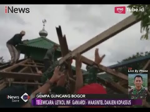 Guncangan Gempa Banten Robohkan Tempat Ibadah & Rumah di Bogor - iNews Sore 23/01