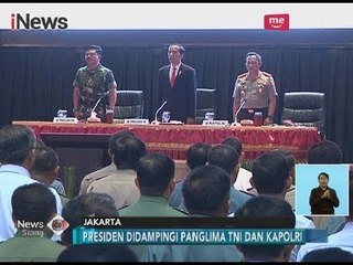 Presiden Jokowi Buka Rapim TNI-Polri 2018 - iNews Siang 23/01
