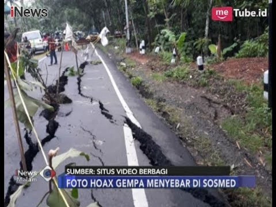 Foto dan Video Hoax Marak Beredar Pascagempa di Lebak Banten - iNews Malam 23/01