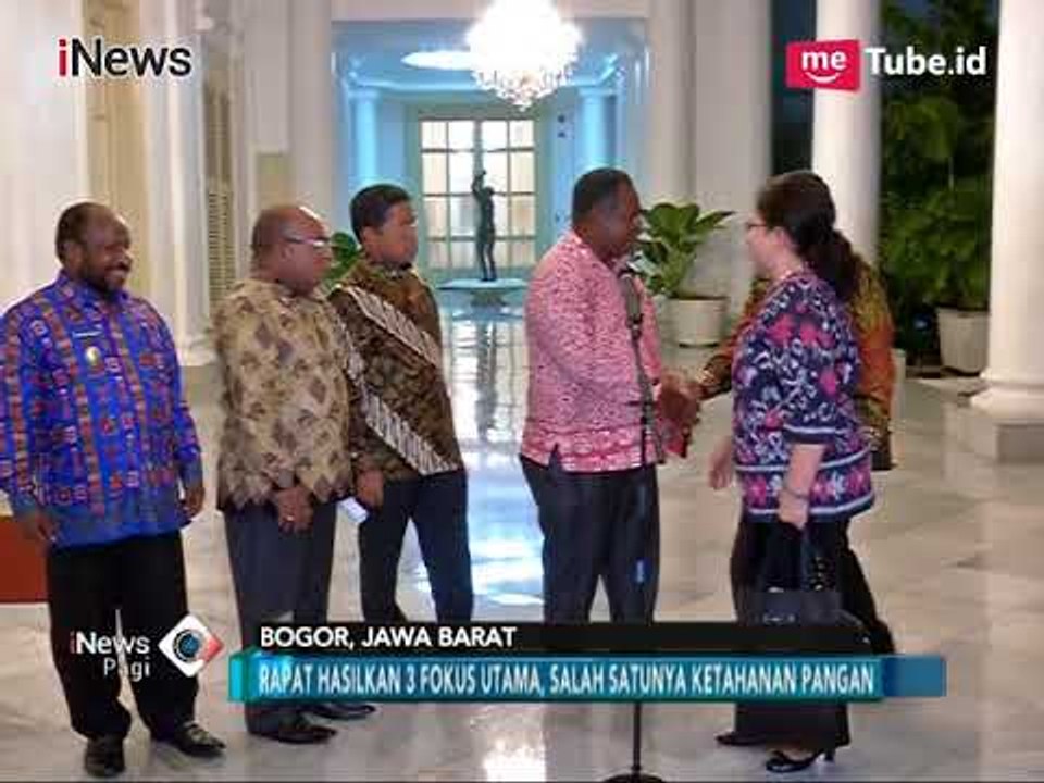 Bahas Campak dan Gizi Buruk di Asmat, Presiden Jokowi Panggil Pejabat Papua - iNews Pagi 24/01