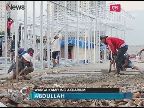 Pemprov DKI Bangun Shelter bagi Warga Kampung Akuarium, Target 3 Bulan Rampung - iNews Pagi 24/01