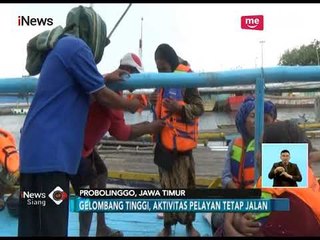 Waspada Gelombang Tinggi, Nelayan Probolinggo Tetap Melaut  - iNews Siang 24/01