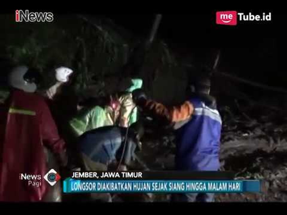 Longsor Putuskan Akses Jalan Dua Desa di Jember - iNews Pagi 24/01