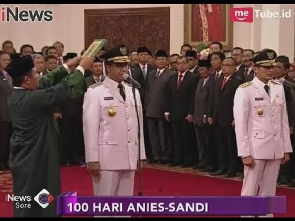 100 Hari Kerja, Apa Saja yang Sudah Dilakukan Anies-Sandi ? - iNews Sore 24/01