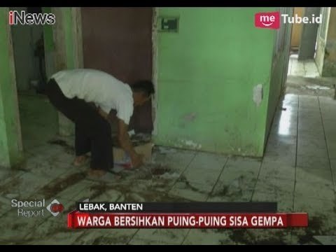 Kecamatan Panggarangan Lebak Paling Parah Terdampak Gempa - Special Report 24/01