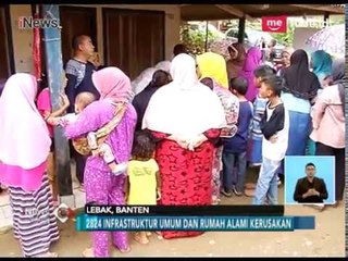Tenda dan Logistik Korban Gempa Banten Mulai Mengalir - iNews Siang 25/01