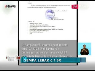 Pasca Gempa, Terbitlah Foto dan Video Hoax yang Beredar di Medsos - iNews Siang 24/01