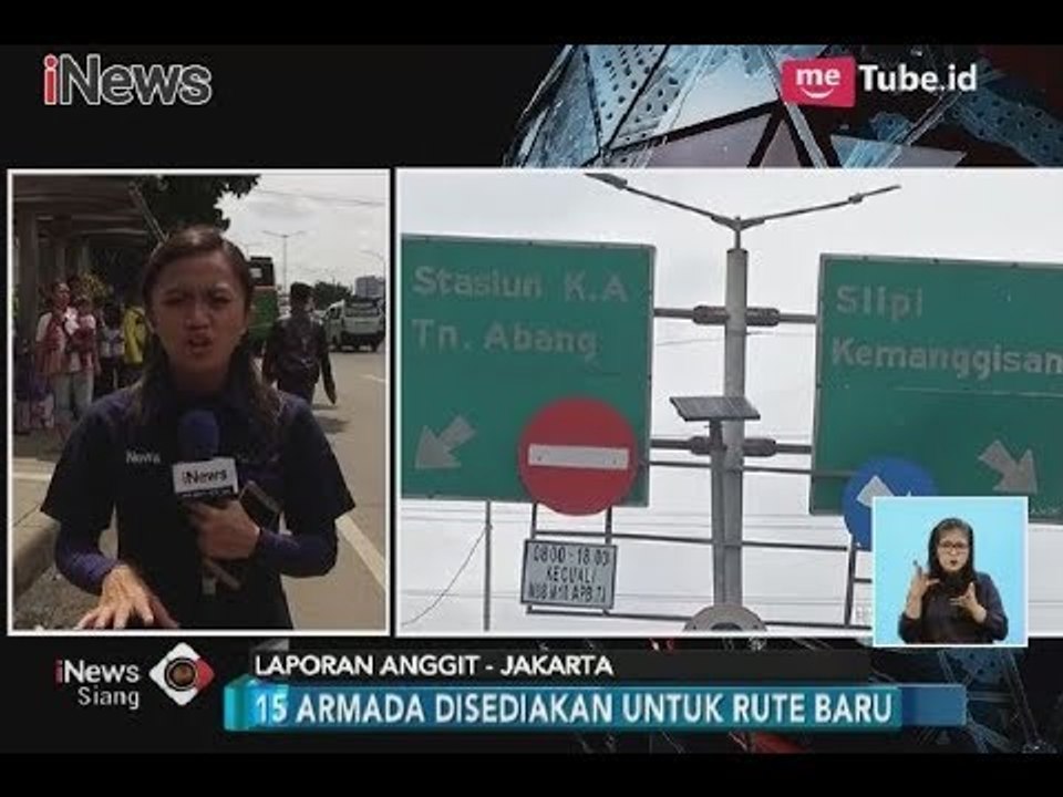 TransJakarta Kp. Melayu-Tanah Abang Tidak Melayani Rute Sebaliknya - iNews Siang 26/01