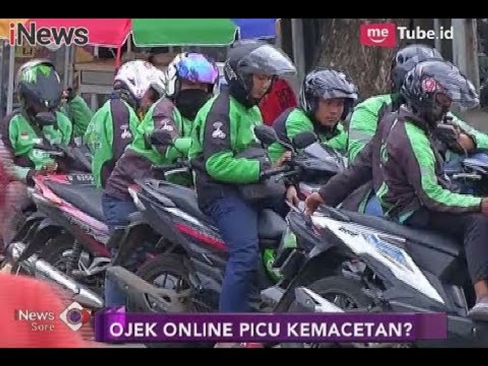 Tak Miliki Pangkalan Menjadi Alasan Ojek Online Parkir di Pinggir Jalan - iNews Sore 26/01
