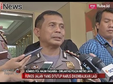 Dirlantas Polda Metro Berikan 6 Poin Penataan Tanah Abang Oleh Pemprov DKI - Special Report 26/01