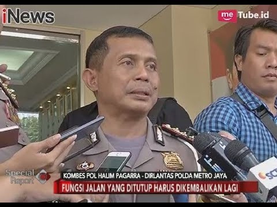 Dirlantas Polda Metro Berikan 6 Poin Penataan Tanah Abang Oleh Pemprov DKI - Special Report 26/01