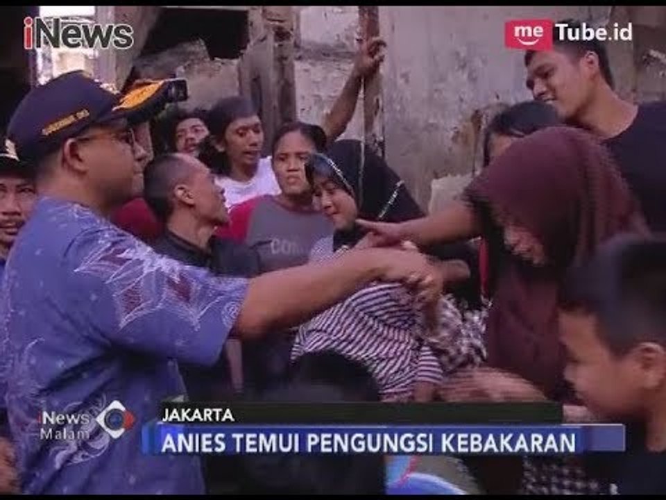 Anies Baswedan Datangi Lokasi Kebakaran, Bantuan Akan Segera Dikirim - iNews Malam 27/01