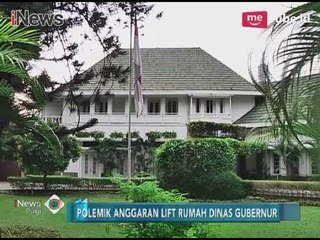 Polemik Lift Rumah Dinas, Anies Baswedan Baru Mengetahui Anggaran Rp 750 Juta - iNews Pagi 27/01