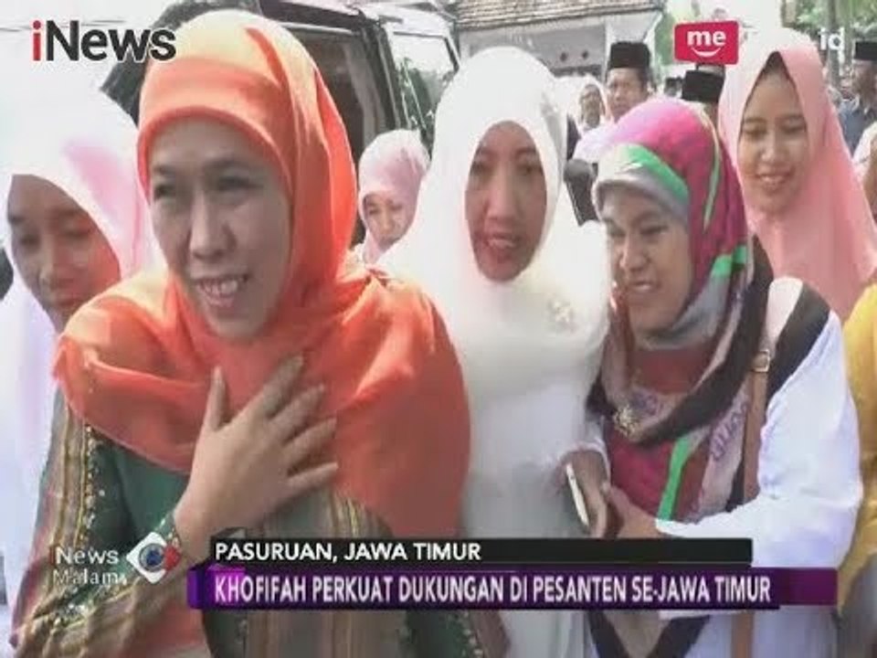 Jelang Pilkada, Khofifah Gencar Gelar Sosialisasi ke Pesantren - iNews Malam 27/01