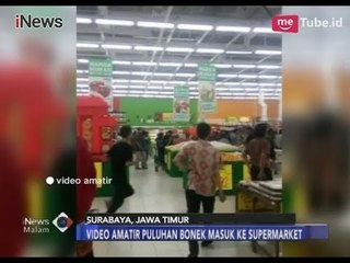 Bikin Heboh!! Beginilah Detik-detik Puluhan Bonek Menyerbu Supermarket - iNews Malam 28/01